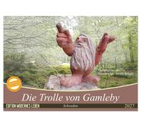 Calendrier 2027 · French Version · Les trolls de Gamleby - Suède - Sculptures de