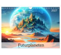 Calendrier 2027 · French Version · Planètes futures (Calendrier mural 2027 DIN A