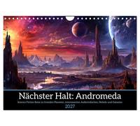 Calendrier 2027 · French Version · Prochain arrêt Andromède (Calendrier mural 20