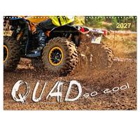 Calendrier 2027 · French Version · Quad - trop cool (Calendrier mural 2027 DIN A