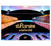 Calendrier 2027 · French Version · ruines du couvent de bad hersfeld (Calendrier
