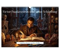 Calendrier 2027 · French Version · Victor Frankenstein et sa création (Calendrie