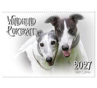 Calendrier 2027 · French Version · Windhund Portrait 2027 Édition blanche (Calen