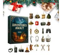 Calendrier De L' De Noël 2025 - Pendentif Suspendu En Acrylique 2D | Calendrier De Compte À Rebours | Activité Amusante Pour LesTout-petits, Les Adolescents, LesGarçons, LesFilles Et Les Famil