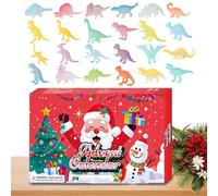 Calendrier De L' Jouet 2025 | 24 Jours Avec Figurine Dinosauri Luminescenti - Calendrier Pour, Décoration De Table, Cadeau Pour Fille Garçon Ami Famille