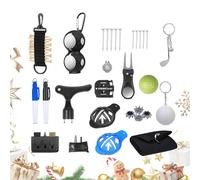 Calendrier De L' Sport - Boîte Cadeaux 24 Compartiments Golf, Coffret Surprise Noël | Calendrier Quotidien Fêtes Hiver, Coffret Mini Jouets | Cadeau Amusant Pour Famille Amis
