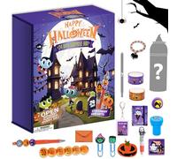 Calendrier de l'Avent 2024, Contient 24 sorprese, Contient un stylus cancellabile, calendario riutilizzabile, durevole, 33 x 39 x 6,7 cm,Campanello Bici, Campanello per Bicicletta MTB