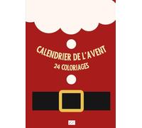 Calendrier de l'avent, 24 coloriages