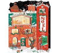 Calendrier de l'avent Enigmes à tous les étages: 24 énigmes pour attendre Noël