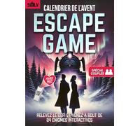 Calendrier de l'Avent Escape Game spécial Couple: Relevez le défi et venez à bout de 24 énigmes interactives (Livre+App)