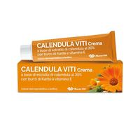 Calendula Viti - Crema Lenitiva, con Estratto di Calendula al 30% e Burro di Karité, Idrata e Protegge, Senza Coloranti, Ideale per Pelli Sensibili, Tubo da 100 ml