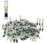 CaLeQi Filtri per Sigarette (100 pezzi) Microporosi Multi-Filtrazione | Riducono le Macchie di Catrame e Tabacco per Sigarette con Ø8 mm, Ø6 mm e Ø5 mm, Dotati di Adattatori per Ø7 mm, Ø6,5 mm