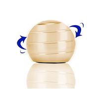 CaLeQi Giroscopio Cinetico a Sfera da Spinner in Metallo per Ufficio Giocattolo con Illusione Ottica per Allevia Lo Stress ispira la creatività interiore（d'oro）