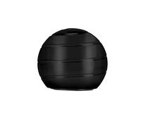 CaLeQi Giroscopio Cinetico a Sfera da Spinner in Metallo per Ufficio Giocattolo con Illusione Ottica per Allevia Lo Stress ispira la creatività interiore（d'oro） (Nero)