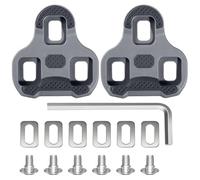 Calette per Pedali Compatibili con Look Keo, Kit di Cunei per Pedali Bici da Strada Grip Grigio 4.5°