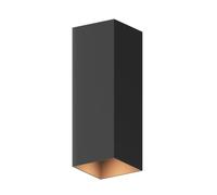 CALEX Applique Milan, per esterni & interni, luce calda Up & Down, impermeabile, Oro, Nero