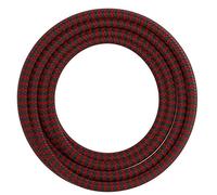 Calex - Cordino avvolgente in tessuto, 60 W, 250 V, lunghezza 1,5 m, colore: Rosso/Nero