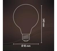 Calex E27 G95 4,5W LED filamenti oro 821 dimming Calex