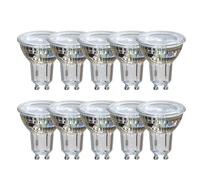 CALEX Faretto LED GU10, PAR16, 2700K Luce calda, Dimmerabile, Confezione da 10