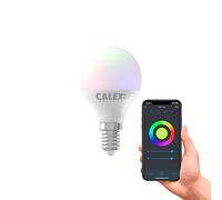 CALEX Lampadina LED Smart, E14, P45, colori RGB & luce da fredda a calda, Dimmerabile, controllo app Wi-Fi & vocale