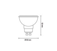Calex Smart Lampadina LED a riflettore GU10 4,9W CCT RGB Calex