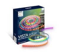 CALEX Striscia LED Vista, 5 m, RGBIC + luce calda, controllo musicale, Dimmerabile, con telecomando