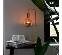 Calex U-Line lampada da tavolo, cavo 1,5 m, oro Calex