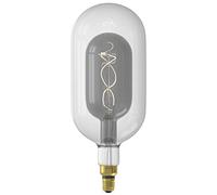 CALEX, Vetro, 3 W, trasparente/titanio, 426136, lampada LED dimmerabile