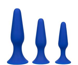 CALEXOTICS - ADMIRAL KIT 3 PLUG ANALI BLU