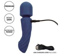 Calexotics - charisma allure massaggiatore doppio motore 12 funzioni 17,25 cm x 4,5 cm viola