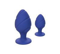 CalExotics Cheeky Set 2 Anal Plug Textured Tappo Anale Sonda Ano Kit Sex Toy