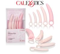 CalExotics Dilatatore Dilatatori Vaginale Curvo Silicone Dilator Kit 5-Piece Set