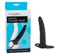 Fallo realistico indossabile per doppia penetrazione pene finto in silicone anal