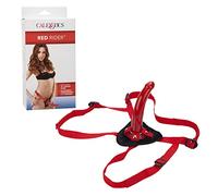 CalExotics Fallo Strap-On "Sophia's Rider" - Rosso - 18 X 4 cm