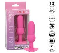 CALEXOTICS - FIRST TIME PLUG ANALE SONDA PERLINE 10 VIBRAZIONI ROSA