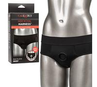 CalExotics Her Royal Harness Strap-on Non vibranti, Nero, 2X-3X-Large Unisex-Adulto