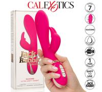 CalExotics Jack Rabbit Silicone Vagina Clit Vibratore Morbido Coniglio Sex Toy