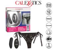 CalExotics Lace Thong Set Vibratore con Mutandine Pizzo Telecomando Wireless Toy