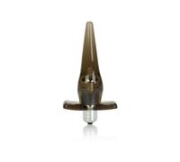 CalExotics Mini Vibro Tease Anal Plug Vibrator Dildo Anale Trasparente Facile