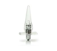 CalExotics Mini Vibro Tease Anal Plug Vibrator Dildo Anale Trasparente Facile