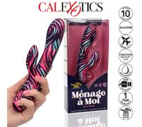 CalExotics Naughty Bits Menage à Moi Dual Wand Vibratore Rabbit Coniglio Clit