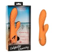 California Exotic Novelties California Dreaming Newport Beach Babe Powerful Vibrating Massager Plus Thumping Teaser - 600 Gr