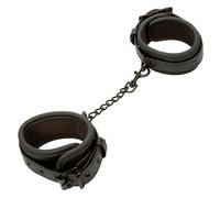 Calexotics - nocturnal cavigliere in pelle regolabili nere