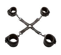 Calexotics - nocturnal connettore hog tie cuero regolabile nero