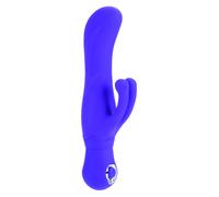CalExotics Posh Double Dancer G Spot Clit 10cm Mini Rabbit Vibratore Doppio Toys