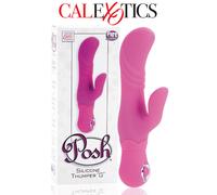 CalExotics Posh Silicone Thumper Punto G Spot Rabbit Vibratore Donna Curvo Clit