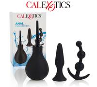CalExotics Probe Anal Explore Kit Set Sonda Tappo Anale Enema Clistere Pulizia