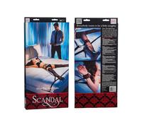 CalExotics Scandal Over the Bed Cross Set bondage da letto Premium Croce sul letto posizione a X 4 cinghie