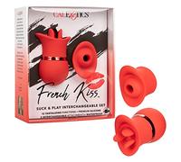 California Exotics French Kiss Suck & Play Set Red