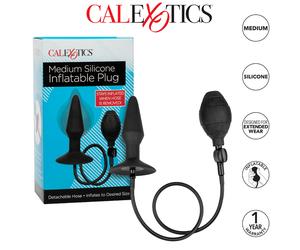CalExotics Silicone Inflatable Plug Anal Stimulator Tappo Anale Gonfiabile Nero